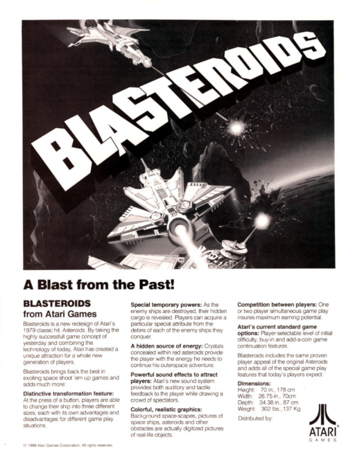 Blasteroids (rev 2) Game Cover